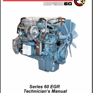 Detroit Diesel Series 60 Egr Service Manual 2002 Onwards - PDF DOWNLOAD