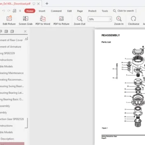 Doosan Dx140lc 3 Excavator Service Repair Manual - PDF Download