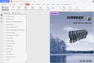 Download 2010 Evinrude E-tec Repair Manual 15 25 30 Hp - PDF DOWNLOAD