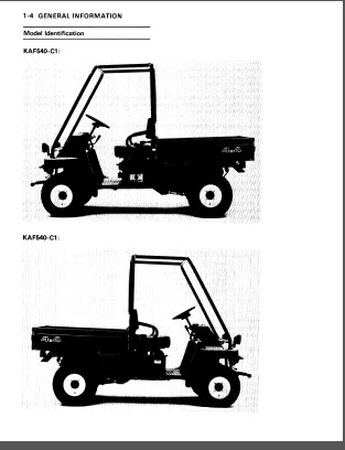 Kawasaki KAF540 KAF 540 Mule 2010 2020 2030 Service Repair Workshop Manual - Download - Image 4
