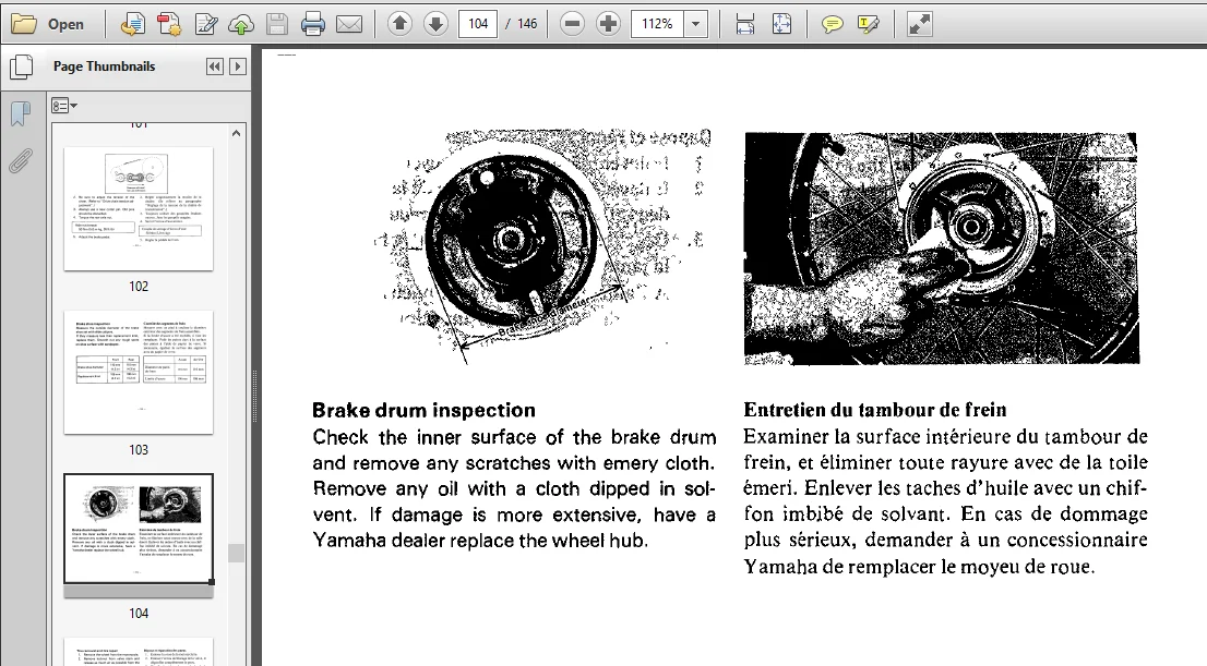 Yamaha MX80 MX 80 Service Repair Workshop Manual - PDF Download - Image 4