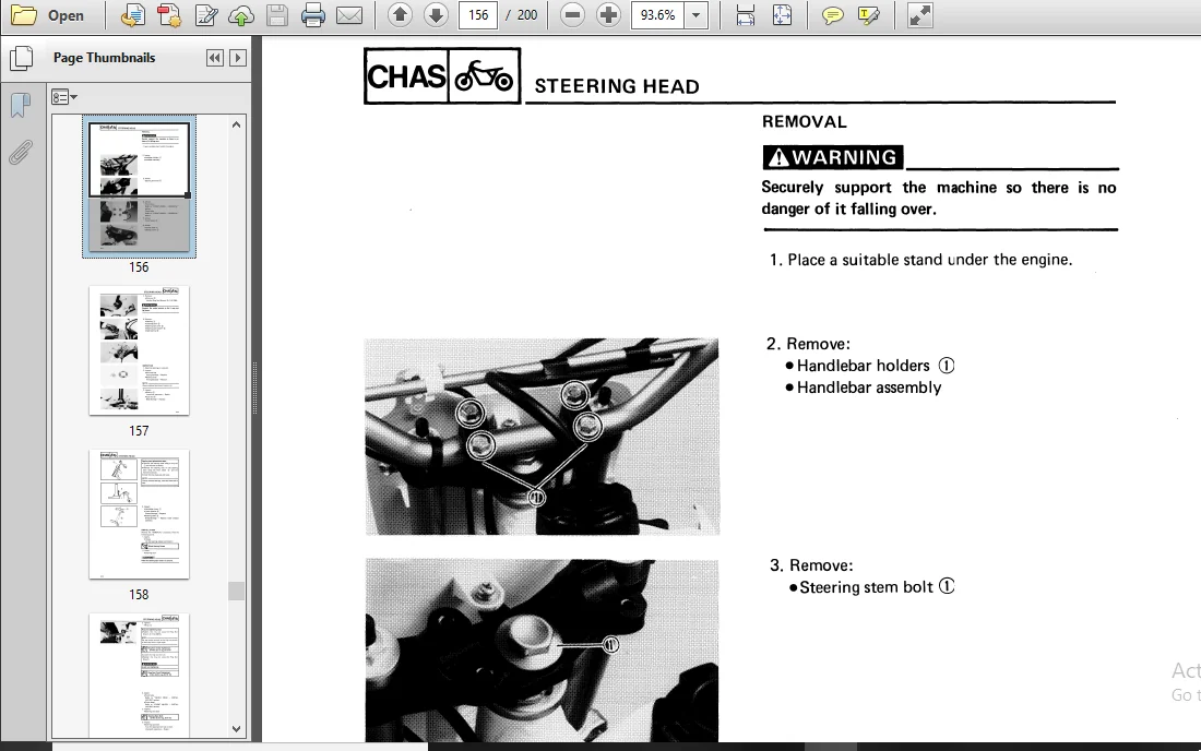 1991 Yamaha Yz80 Yz 80 Service Repair Workshop Manual - PDF Download - Image 4