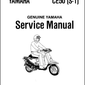 Yamaha Jog 50 Ce50 Cg50 86-91 Scooter Service Repair Workshop Manual - PDF Download