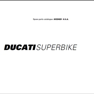 Ducati 2009 1198 Superbike Usa Parts Catalogue Ipl Manual - PDF DOWNLOAD