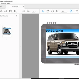 FORD E-450 2012 SERVICE MANUAL - PDF Download