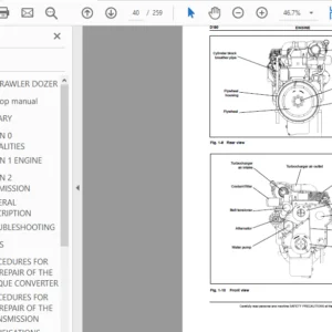 Fiat Hitachi D180 Dozer Service Repair Manual - PDF Download