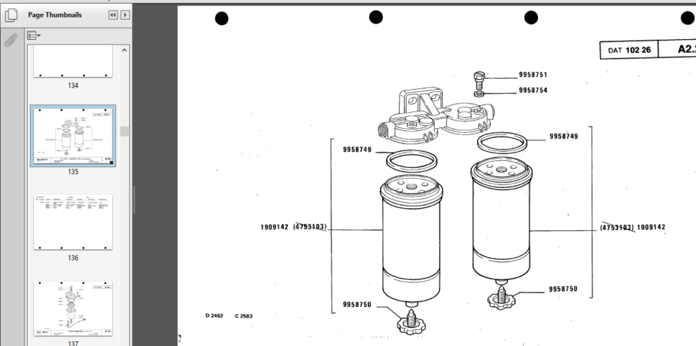 Fiat 880 Dt-5 Parts Catalog Manual - PDF DOWNLOAD ~ HeyDownloads