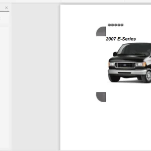 Ford E 450 2007 Service Manual - PDF Download