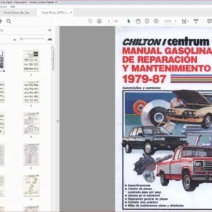 Ford Pinto 1979 - 1987 Service Repair Manual - PDF DOWNLOAD