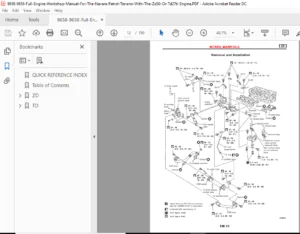 Full engine workshop manual for the Navara Patrol & Terrano with the ZD30 or TD27Ti engine - PDF Download