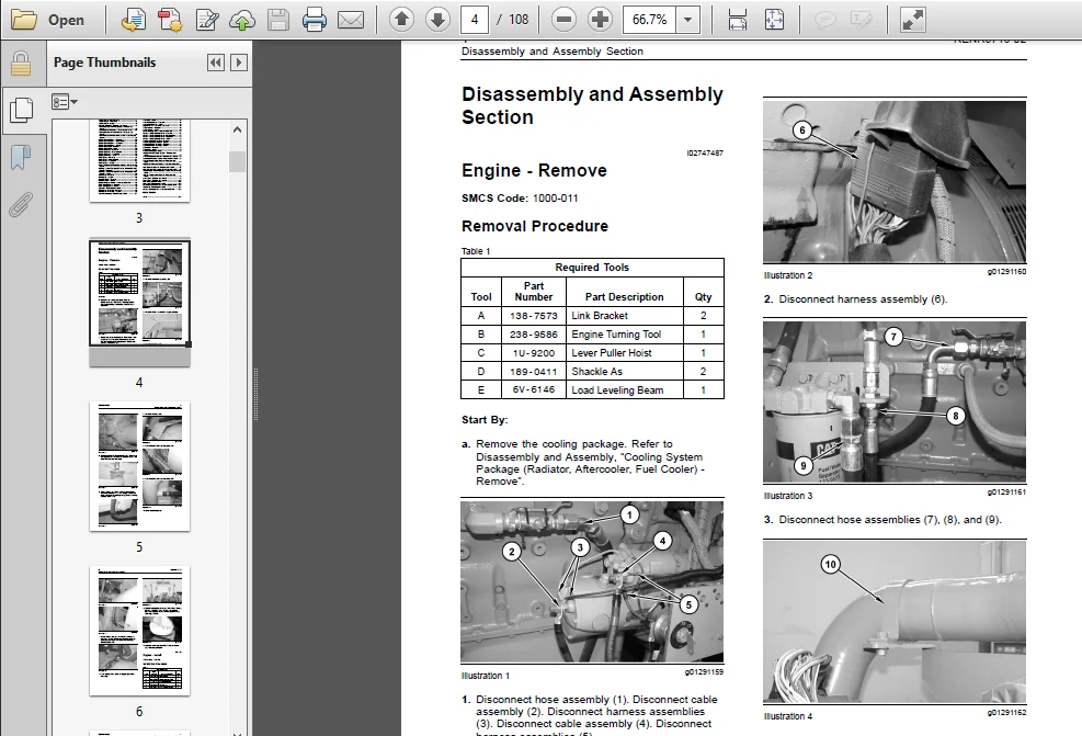Caterpillar C27 C32 Engines Workshop Repair Manual Download - Image 3
