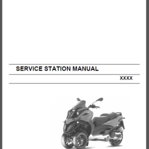 2006-2010  Gilera Fuoco 500 Service Repair Manual - PDF Download