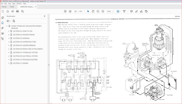 Hitachi Ex200 Service Manual - PDF DOWNLOAD ~ HeyDownloads - Manual Sns-Brigh10