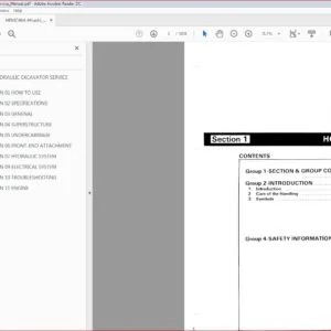 Hitachi Ex200 Service Manual - PDF DOWNLOAD