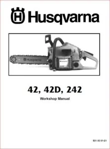 HUSQVARNA Chainsaw 42 42D 242 Service Repair Workshop Manual - PDF DOWNLOAD