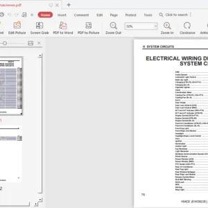 Hiace Electrical Wiring Diagram System Circuits - PDF DOWNLOAD