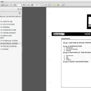 Hitachi EX120 Excavator With Isuzu ZU 4BD1 4BD1T 6BB1 6BD1 6BD1T Engines Service Repair Manual - PDF Download
