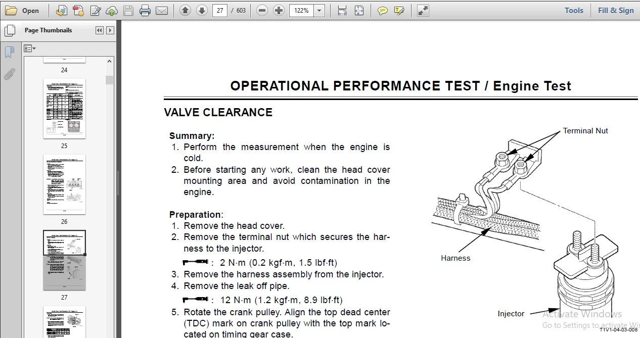Hitachi Hydraulic Excavator Zaxis 200-3 240-3 270-3 Series Operating And Maintenance Training Manual - PDF DOWNLOAD - Image 4