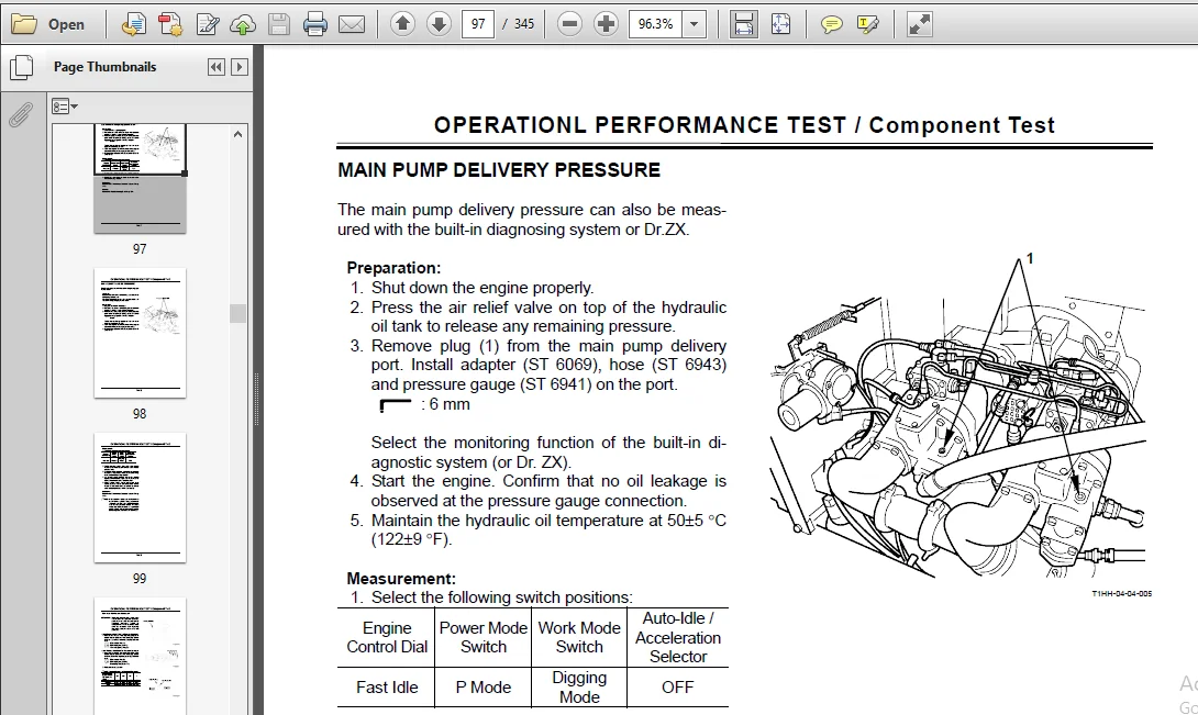 Hitachi Zaxis 330 330lc 350h 350lch 350lc 350lcn 370mth Excavator Service Repair Manual Instant - PDF DOWNLOAD - Image 2