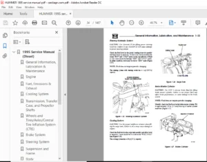Hummer H1 Service Manual 1995-2007 - PDF Download