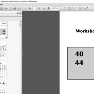 Husqvarna Workshop Service Repair manual 40 44 340 344 444 - PDF DOWNLOAD