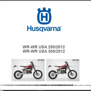 2012 Husqvarna Wr 300 Parts Catalogue Manual - PDF Download