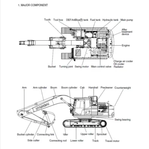 Hyundai  HX260A L Crawler Excavator Service Repair Manual - PDF Download