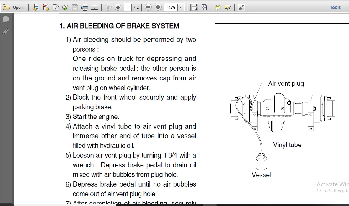 Hyundai 15D-7E, 18D-7E 20DA-7E Forklift Truck Factory Service Repair Manual INSTANT - PDF DOWNLOAD - Image 3