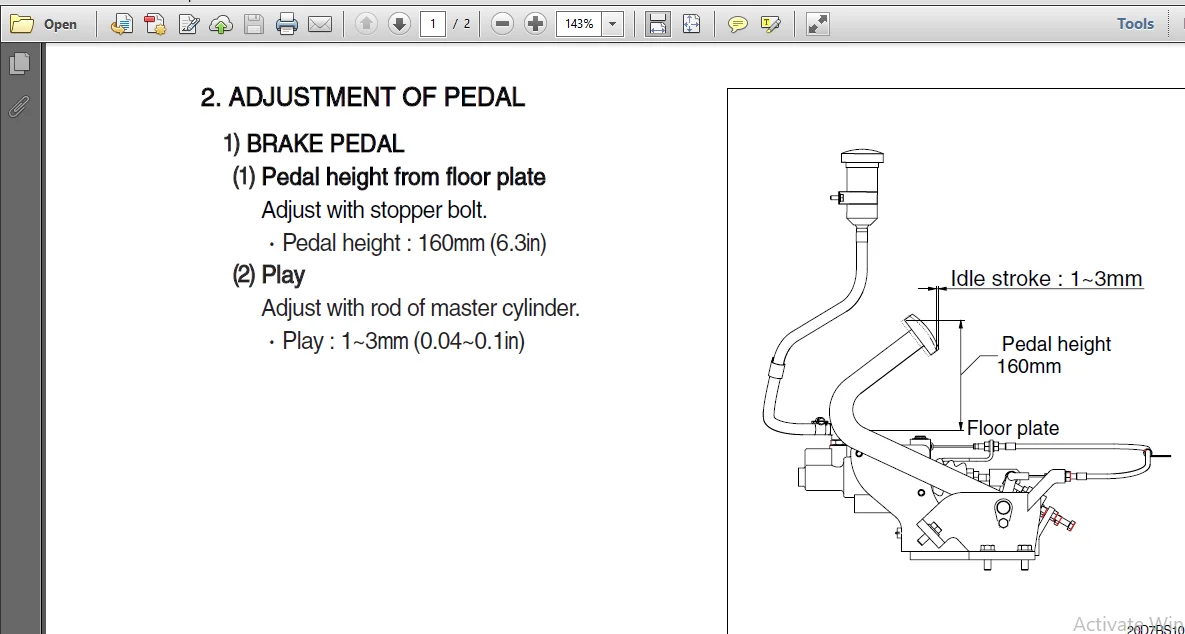 Hyundai 15D-7E, 18D-7E 20DA-7E Forklift Truck Factory Service Repair Manual INSTANT - PDF DOWNLOAD - Image 2
