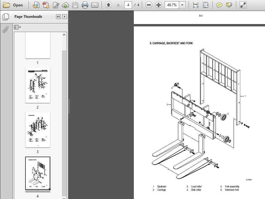 Hyundai 15LC-7, 18LC-7, 20LCA-7 Forklift Truck Factory Service Repair Manual - PDF Download - Image 2