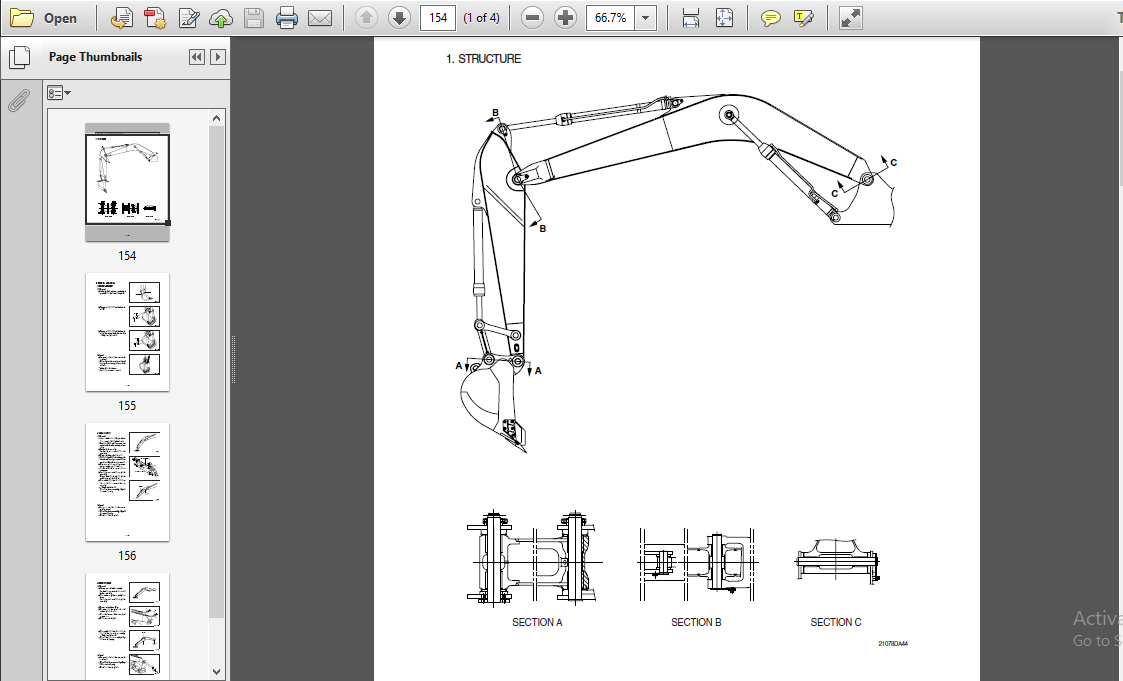 hyundai excavator 140 lc 7