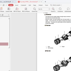 Hyundai Hl760-9 Wheel Loader Workshop Repair Service Manual - PDF Download