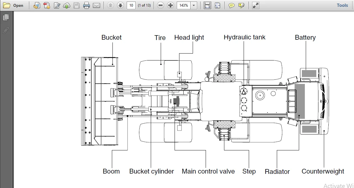 Hyundai Hl780 9a Wheel Loader Service Repair Workshop Manual - PDF Download - Image 2