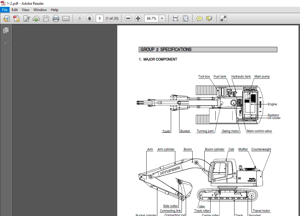 Hyundai R160lc-7a Crawler Excavator Service Repair Workshop Manual - PDF DOWNLOAD - Image 4