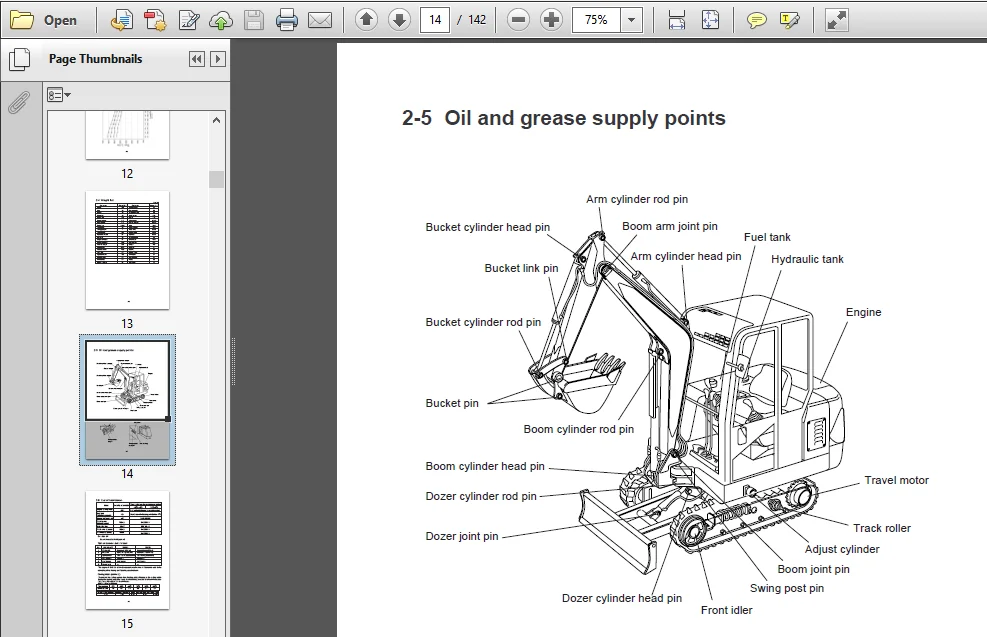 Hyundai R35 7 Mini Excavator Workshop Service Repair Manual - PDF Download - Image 4
