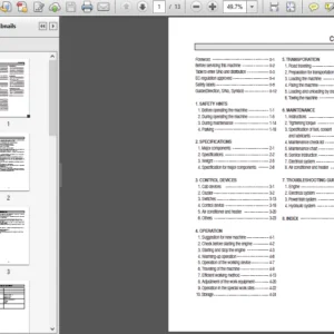 Hyundai Wheel Loader Hl740-7 Operating Manual - PDF DOWNLOAD