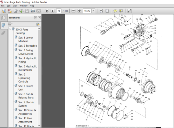 Ihi 30nx Mini Excavator Parts Manual - PDF Download ~ HeyDownloads