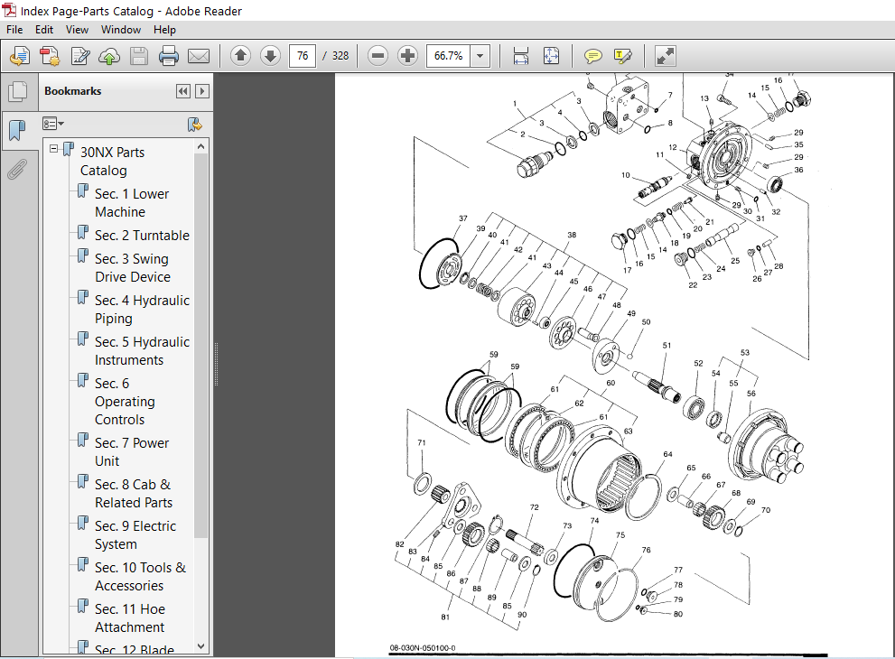 Parts Of A Mini Excavator