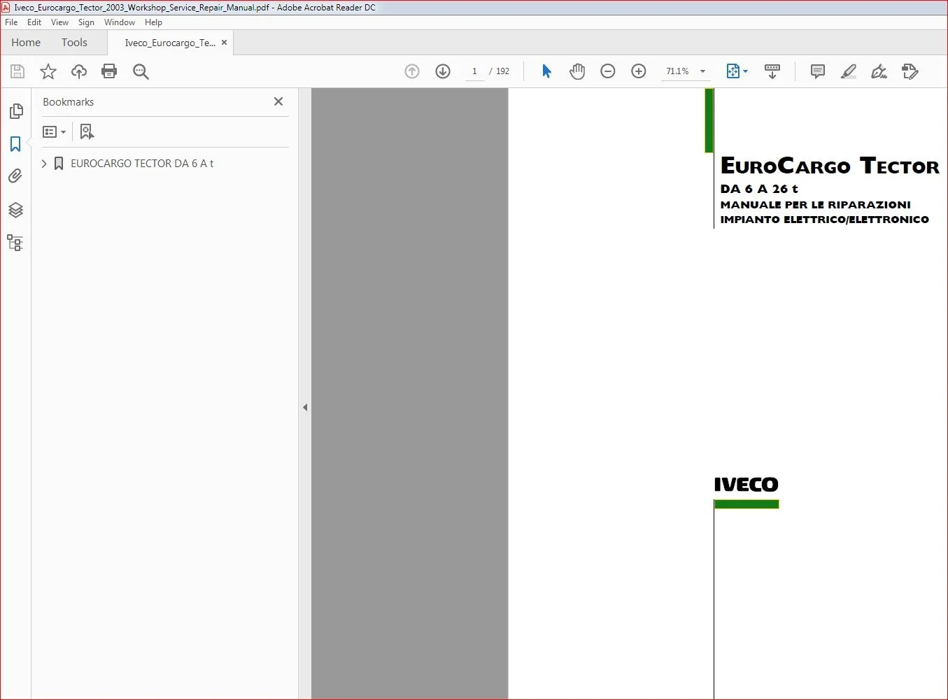 Iveco Eurocargo Tector 2003 Workshop Service Repair Manual - PDF DOWNLOAD - Image 3