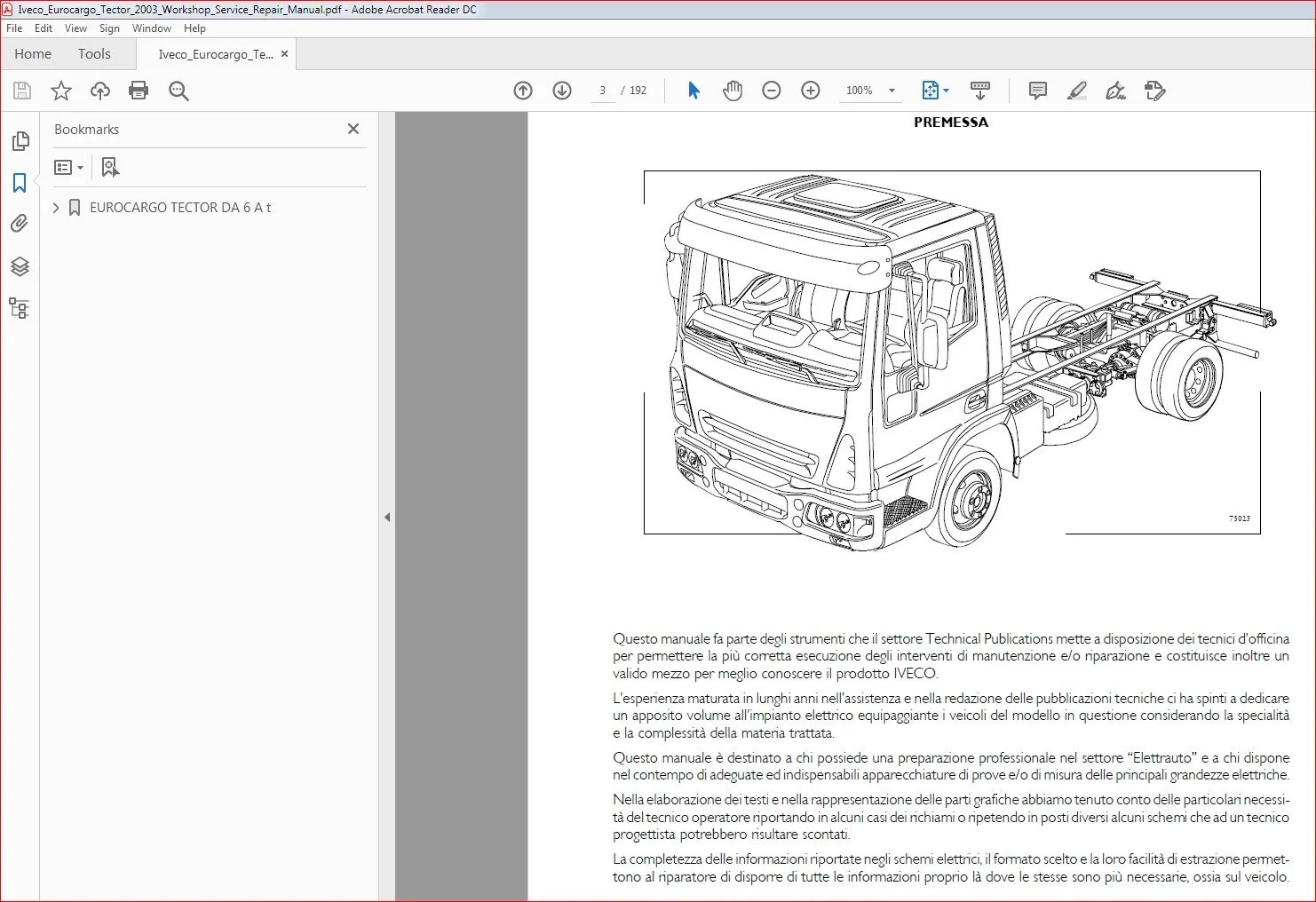 Iveco Eurocargo Tector 2003 Workshop Service Repair Manual - PDF DOWNLOAD - Image 2