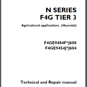 Iveco F4GE N Series Workshop Service Repair Manual - PDF Download