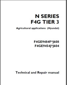 Iveco F4ge N Series Workshop Service Repair Manual - PDF DOWNLOAD