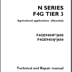 Iveco F4ge N Series Workshop Service Repair Manual - PDF DOWNLOAD