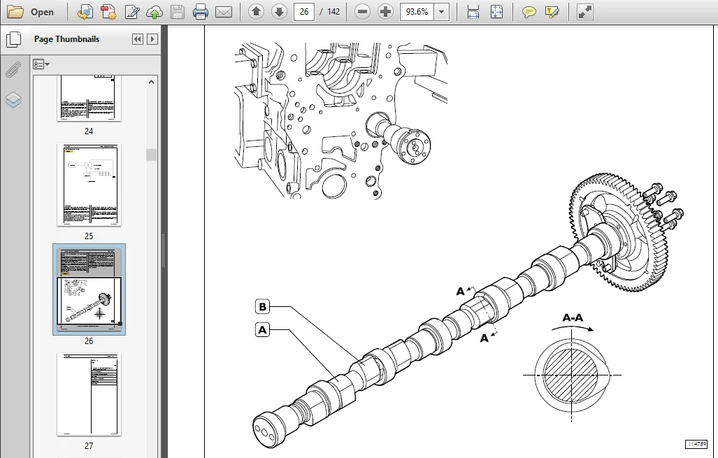 Iveco F4GE N Series Engine Technical Service Manual PDF Download - Image 4