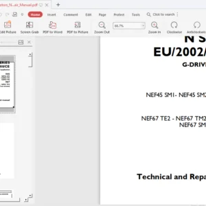 Iveco Motors Nef Tier 3 Series N45 N67 Engine Workshop Service Repair Manual - PDF Download