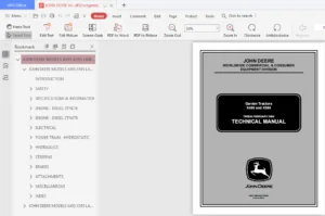 JOHN DEERE X495 X595 Lawn And Garden Tractor Repair Manual - PDF DOWNLOAD