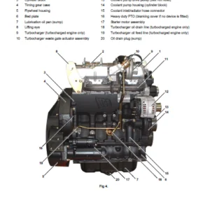 Jcb 444-448 Dieselmax Mechanical Engine Service Repair Manual - PDF Download