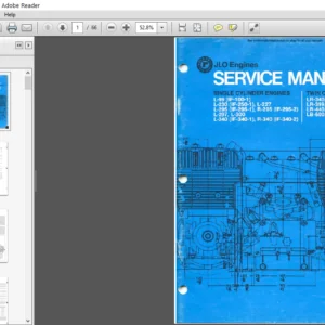 Jlo Engine Workshop Repair Service Manual - PDF Download