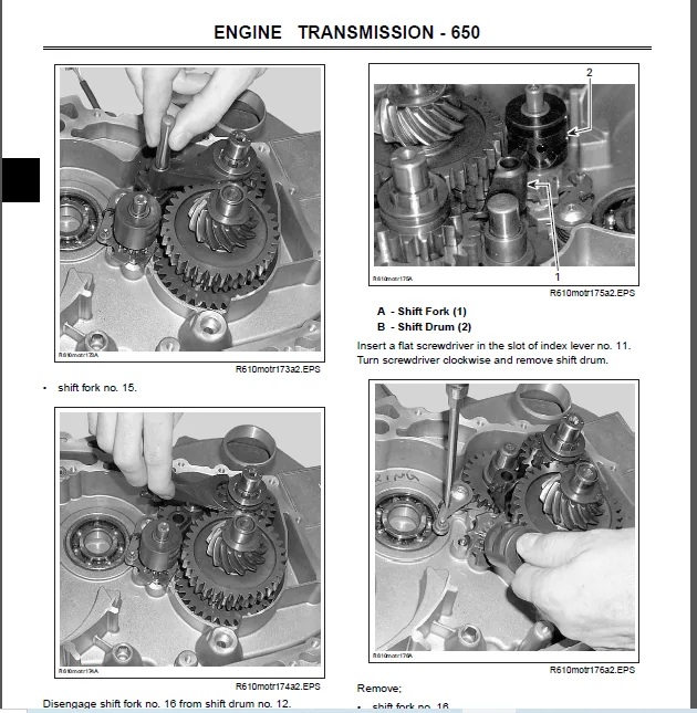 John Deere 500 650 650ex 650ext Trail Buck Utility Atv Repair Manual - PDF DOWNLOAD - Image 3