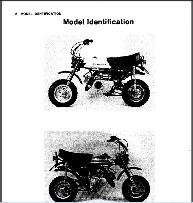 Kawasaki Mt1 Kv75 1971-1980 Workshop Service Repair Manual - PDF Download - Image 2